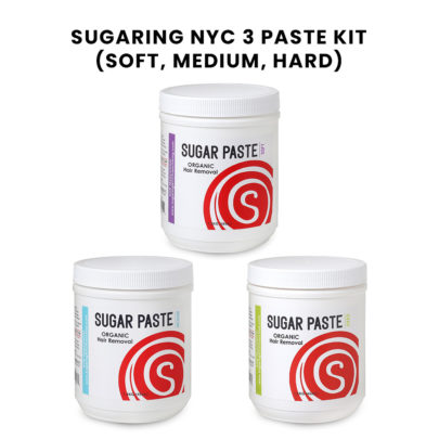 Sugaring MYC sugar paste 3 jars