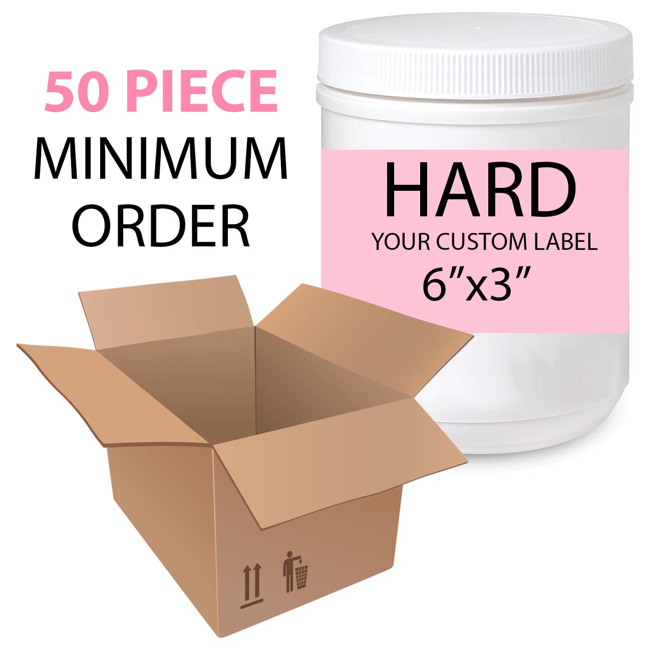 HARD Sugaring Paste- 50 Jars Private Label