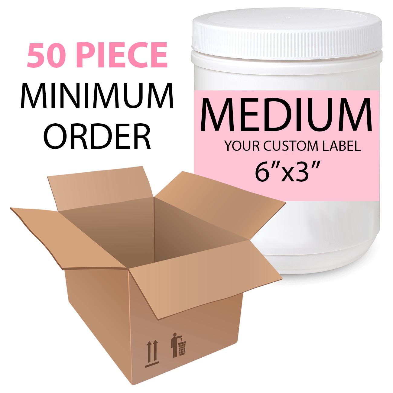 MEDIUM Sugaring Paste- 50 Jars Private Label