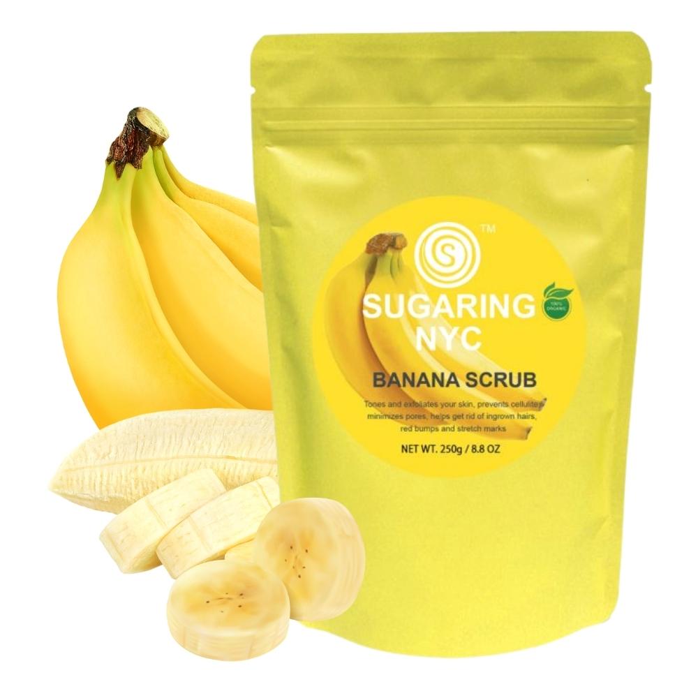 Sugaring NYC Banana Scrub. Full Body