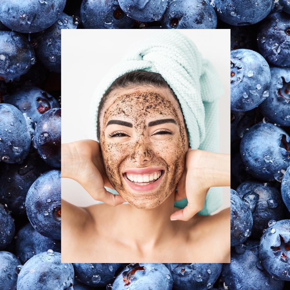 Sugaring NYC Blueberry Scrub. Full Body