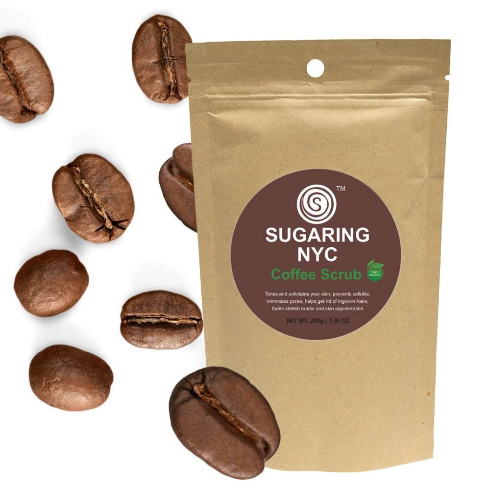 Sugaring NYC Coffee Scrub. Full Body