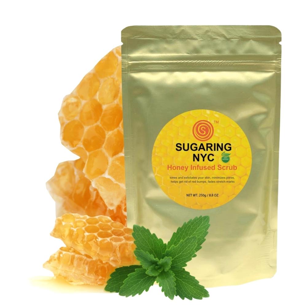 Sugaring NYC Honey Scrub. Full Body
