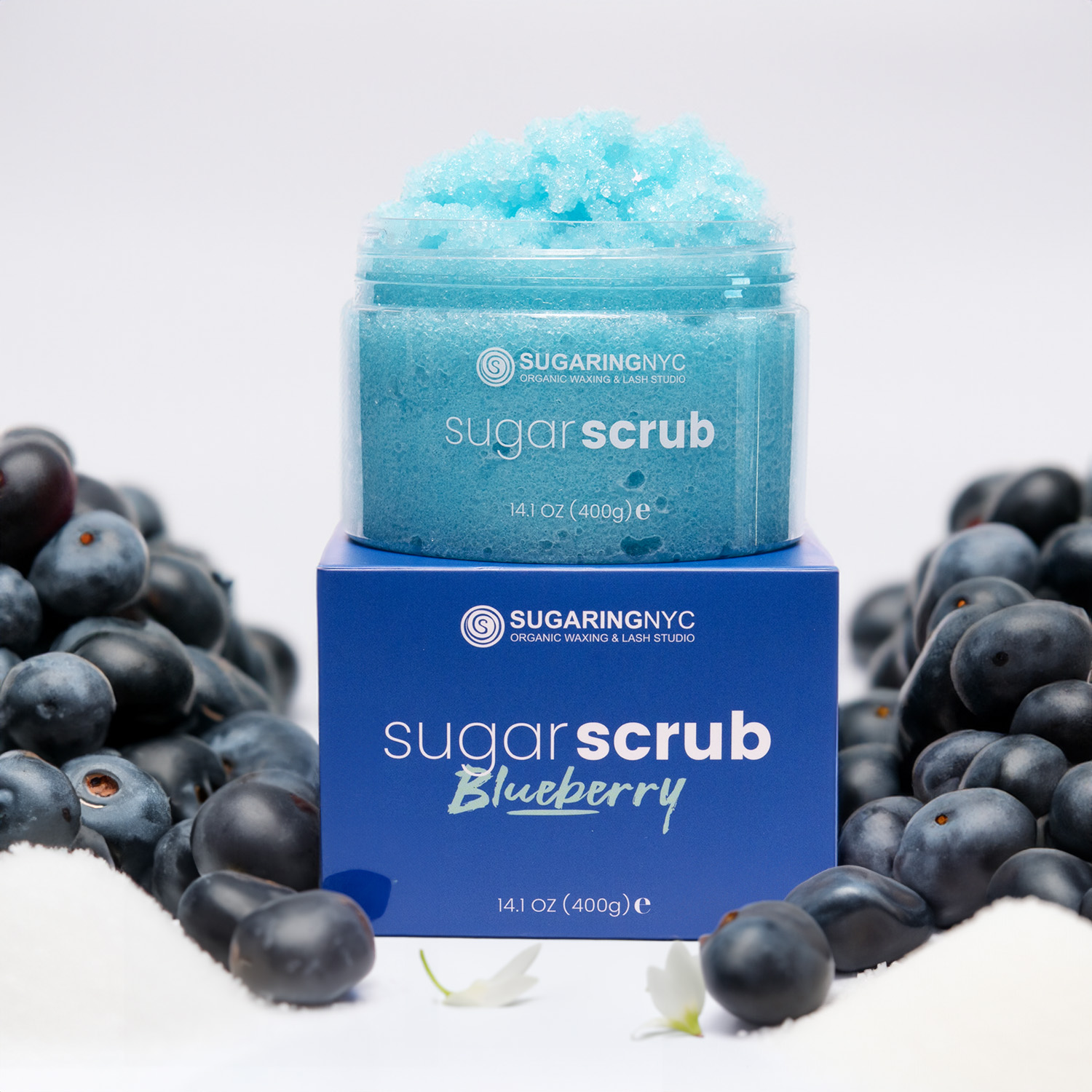 Sugaring NYC Signature Sugar Scrub – Sweet Blueberry