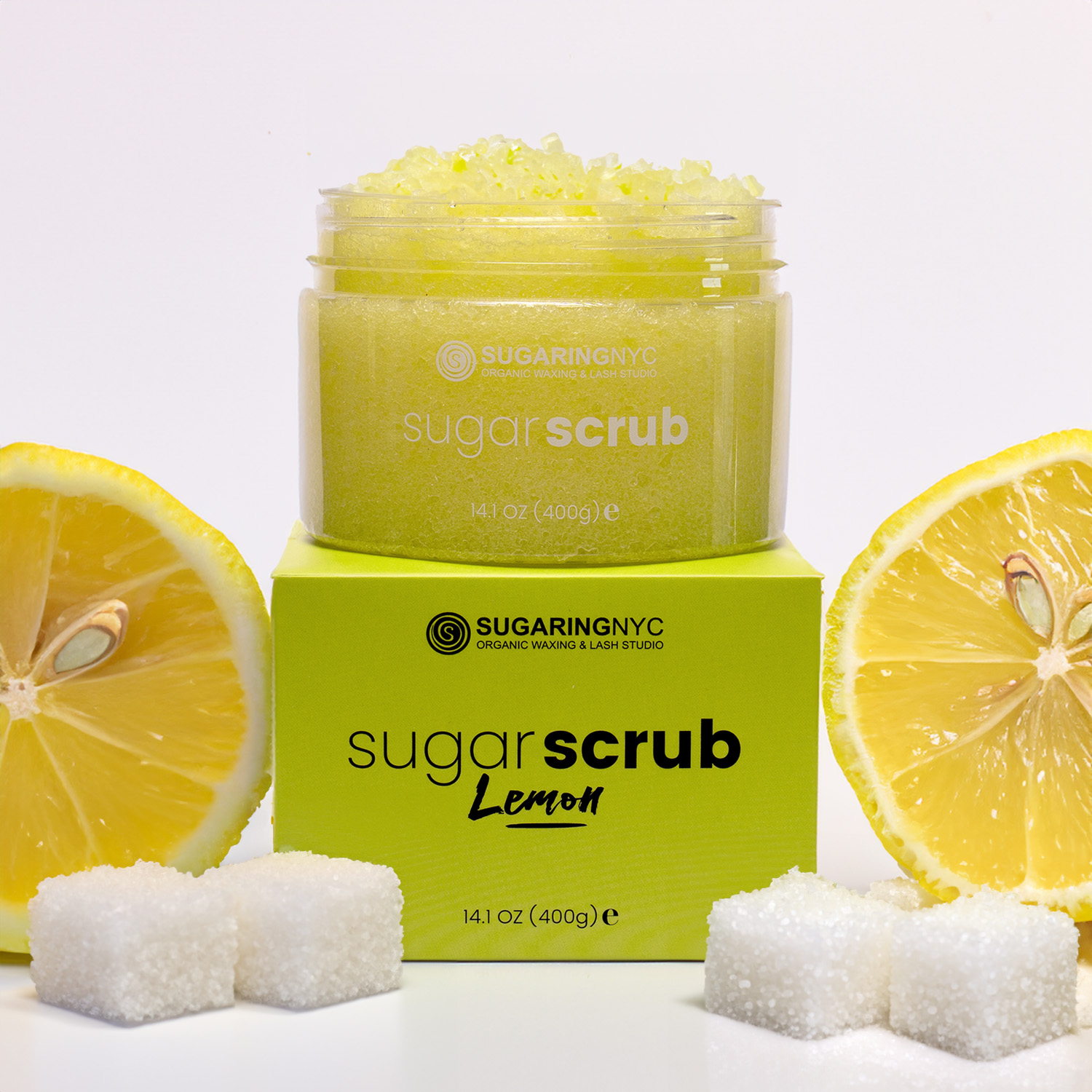 Sugaring NYC Signature Sugar Scrub – Lemon Kiss